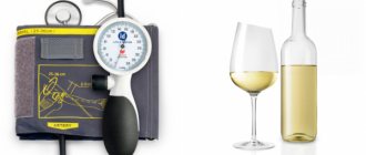 Как белое вино влияет на артериальное давление повышает или понижает показатели?
