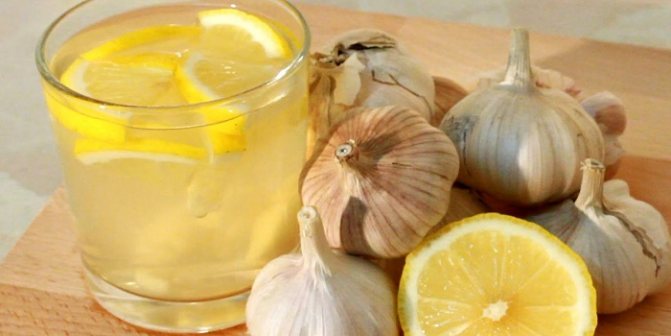 Лимон и чеснок для снижения холестерина