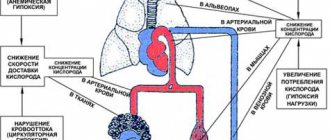 Причины кислородного голодания организма